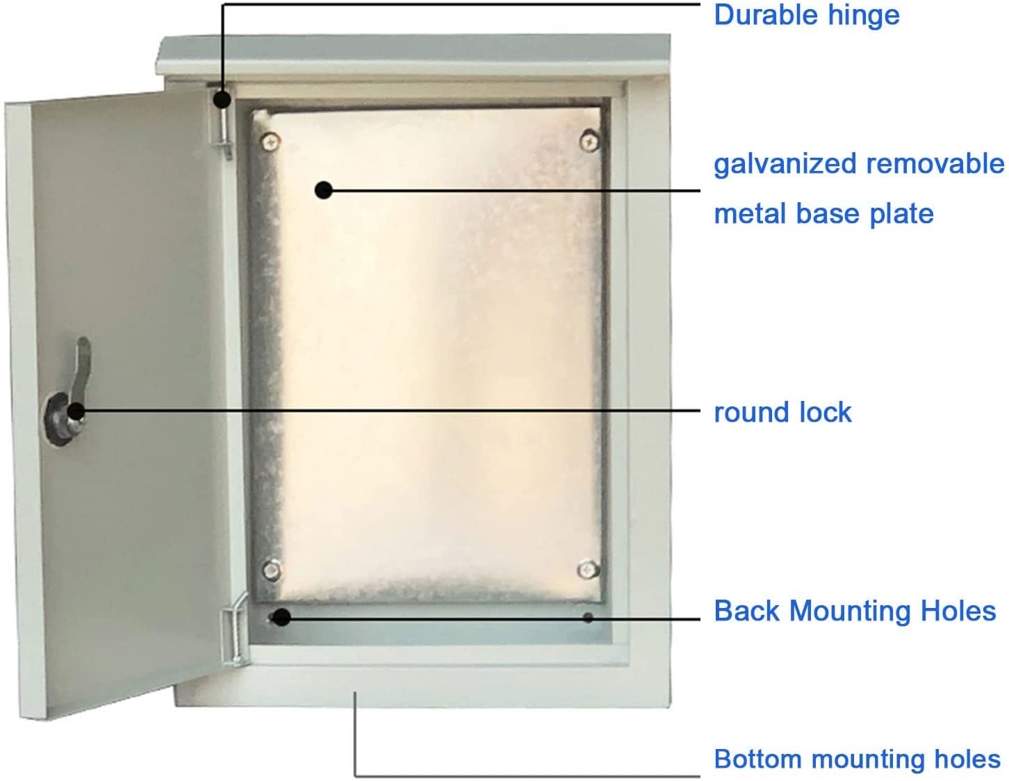 配電ボックス 太陽光発電 DC コンバイナーボックス 雷保護付き 2 入力